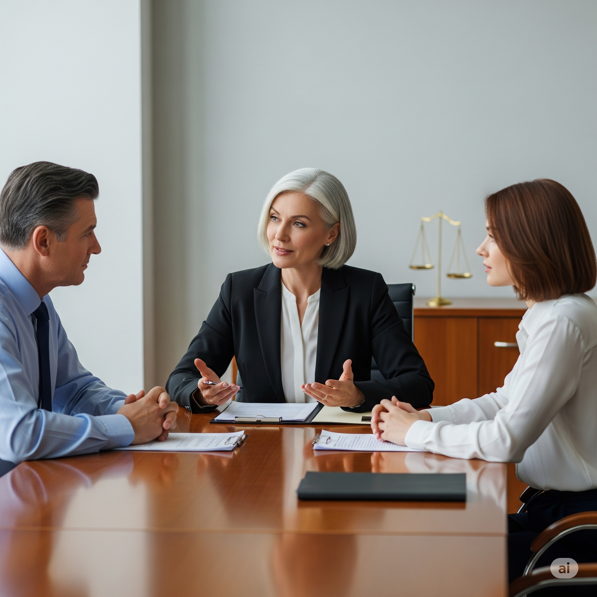 Legal advisor helping clients with mediation, divorce, and social disputes